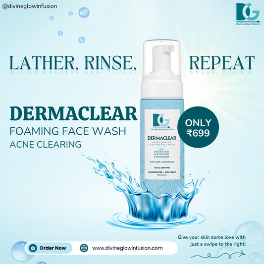 Dermaclear Acne Clearing Foaming Facewash